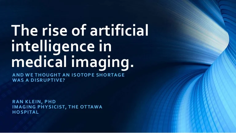 The Rise of AI in Medical Imaging